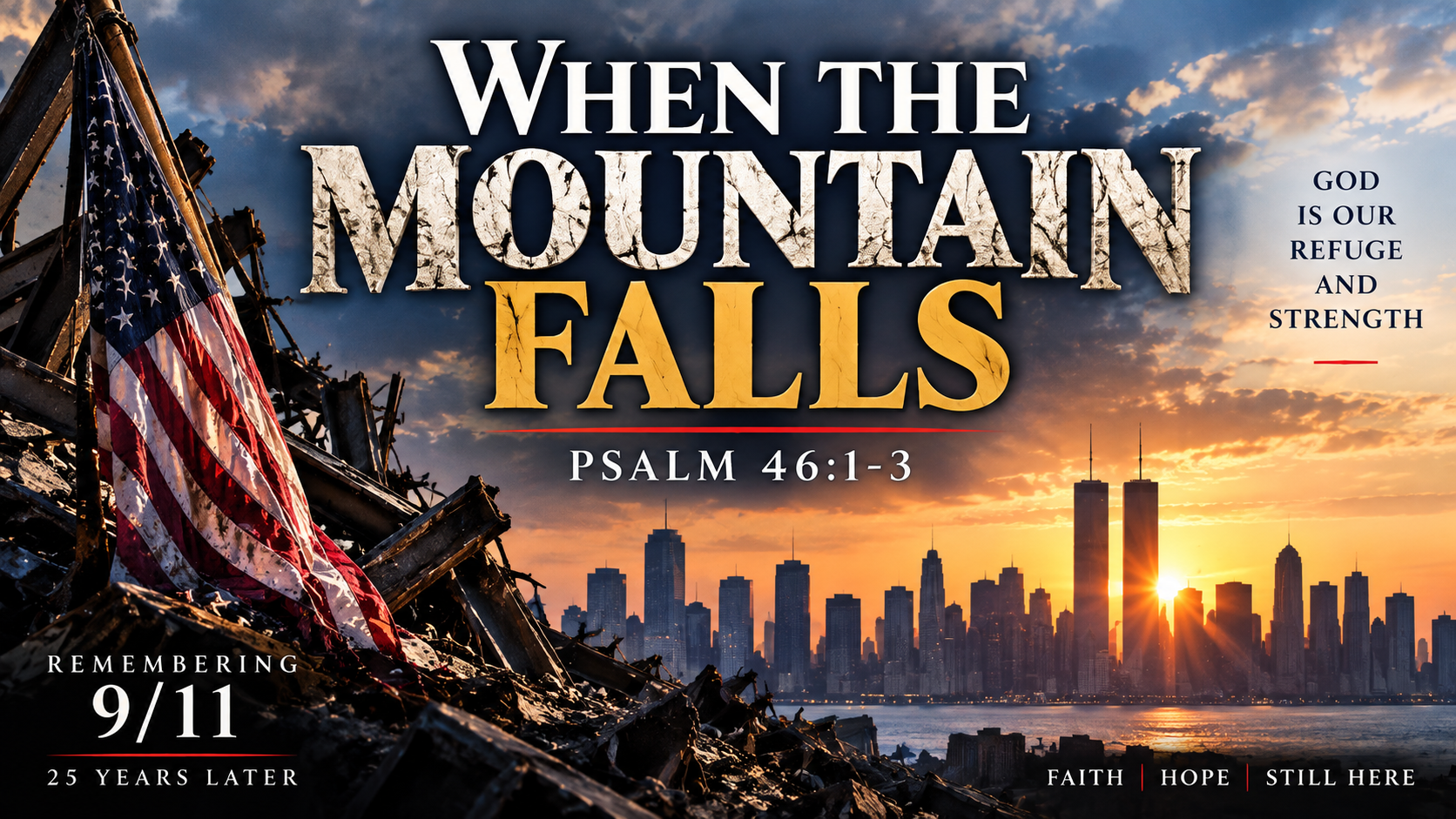 When the Mountain Falls | Psalm 46:1–3 | Pastor Michael Naylor
